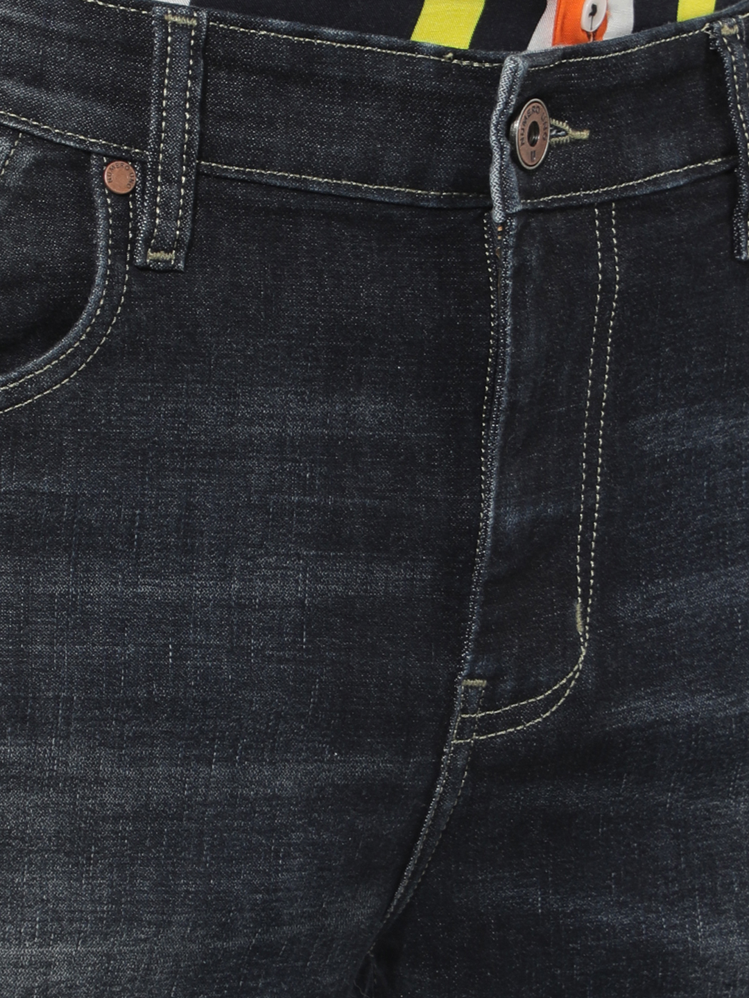 Numero Uno Men Solid Blue Jeans